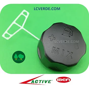Active, Ibea Tappo Serbatoio Decespugliatore CON VALVOLINA