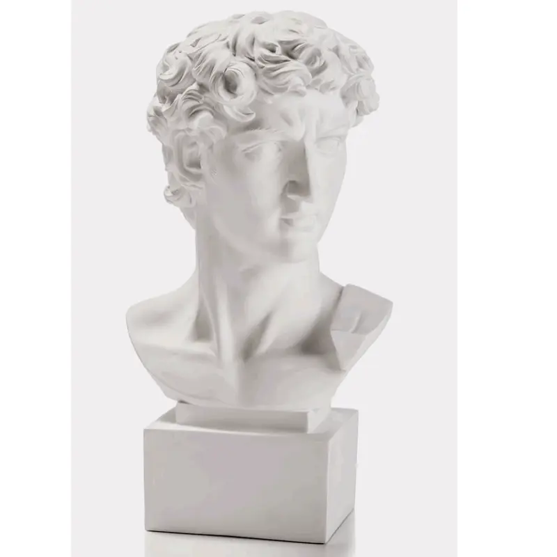 BUSTO BIANCO DAVID DI MICHELANGELO 18 CM LAMART