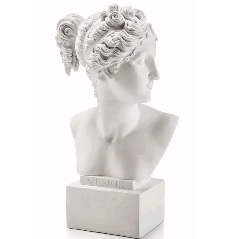 BUSTO VENERE BIANCO 19 CM LAMART