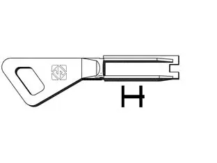 SILCA Chiavi per cilindri fichet ft500 - FT500